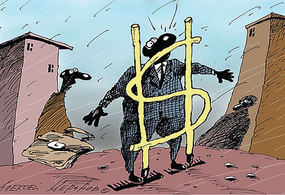 Карикатура Алексея Меринова