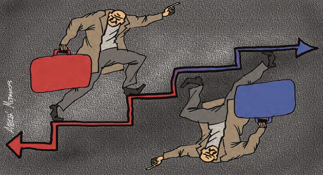 Карикатура Алексея Меринова