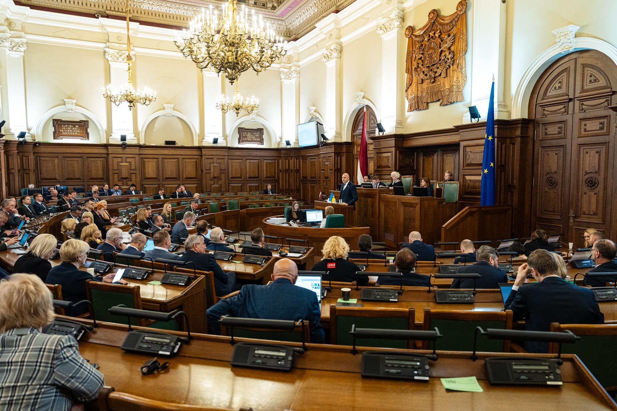 Facebook.com / Latvijas Republikas Saeima