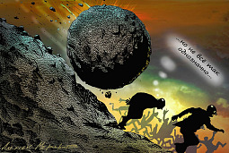 Карикатура Алексея Меринова